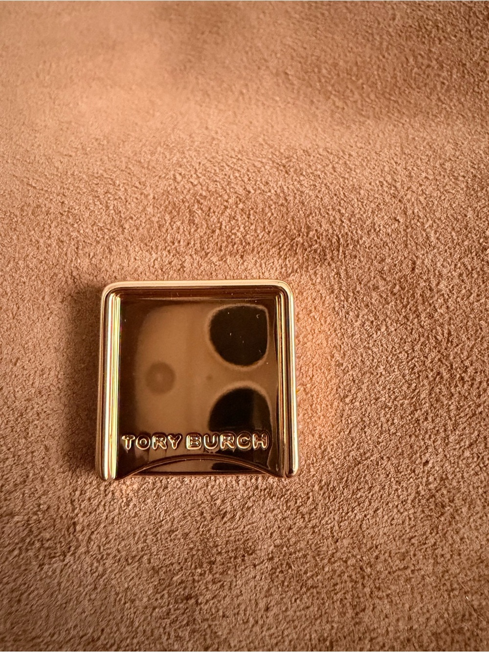 Tory Burch Charlie Suede Shoulder Bag - Picture 3 of 8